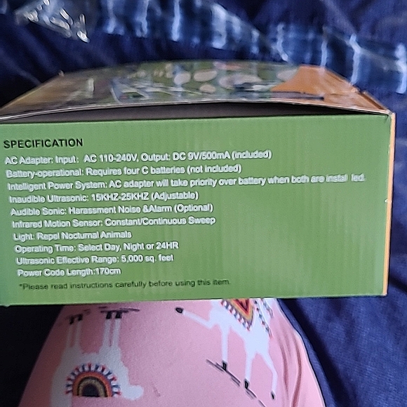 NIB FARM SENTINEL ULTRASONIC PEST/ANIMAL REPELLER - Picture 7 of 7